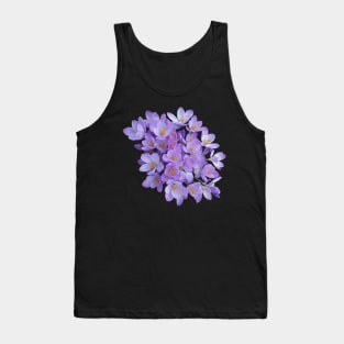 Crocus Flower Tank Top